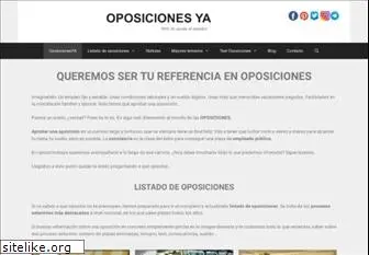 oposicionesya.com