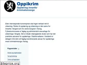 oppikrim.no