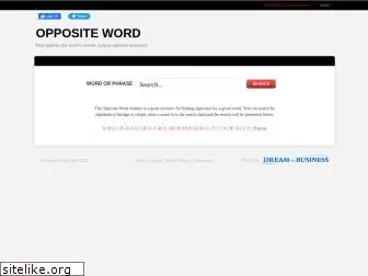 opposite-word.com