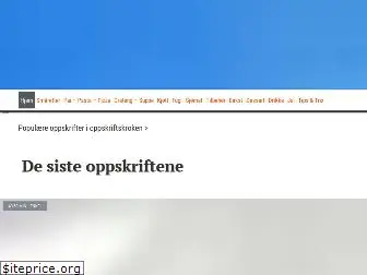 oppskriftskroken.no