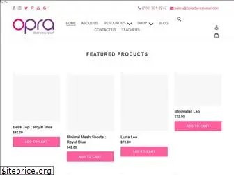 opradancewear.com