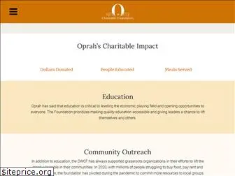 oprahfoundation.org