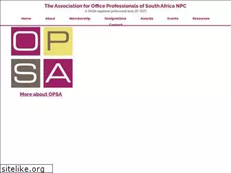 opsa.org.za