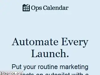 opscalendar.com