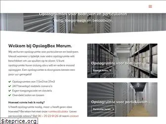 opslagboxmarum.nl