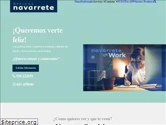 opticasnavarrete.es