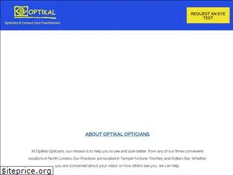 optikalopticians.com