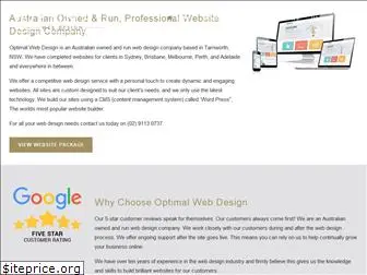optimalwebdesign.com.au