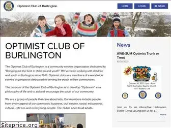 optimistclubofburlington.com