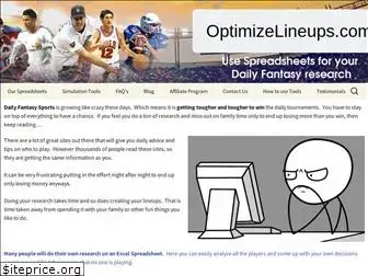 optimizelineups.com