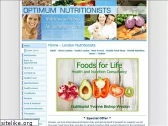 optimumnutritionists.com