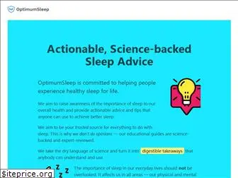 optimumsleep.com