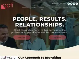 optistaffing.com