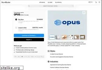 opus.com