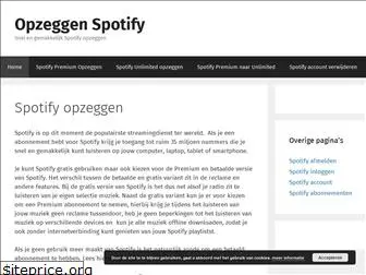 opzeggenspotify.nl
