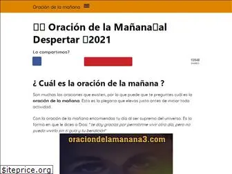 oraciondelamanana3.com