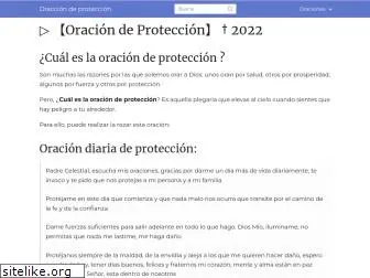 oraciondeproteccion.top