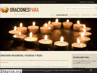 oracionespara.com