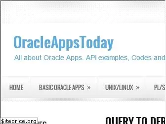 oracleappstoday.com