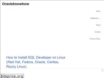 oracleknowhow.com