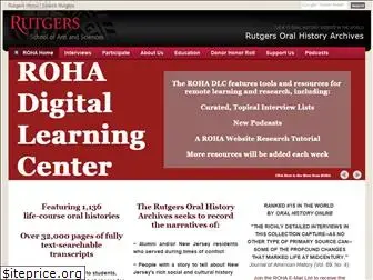 oralhistory.rutgers.edu