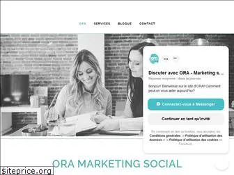 oramarketingsocial.com