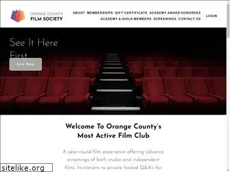 orangecountyfilmsociety.com