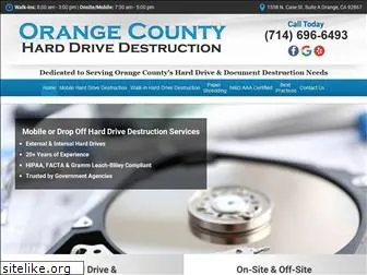 orangecountyharddrivedestruction.com