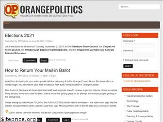 orangepolitics.com