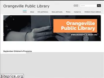 orangevillelibrary.org