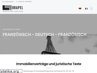 www.orapel.de