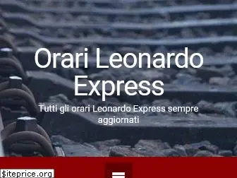 orarileonardoexpress.com