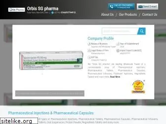 orbissgpharma.in