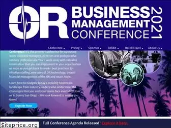 orbusinessmanagementconference.com