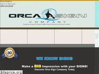 orcasigncompany.com