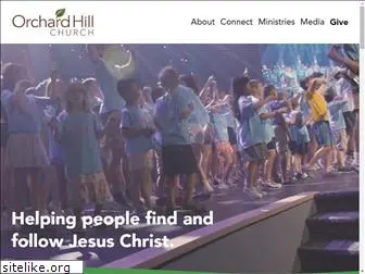 orchardhillchurch.com