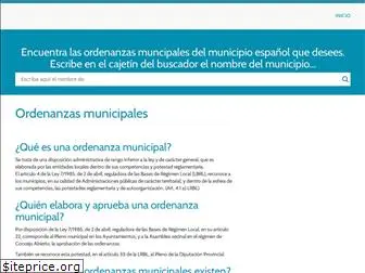 ordenanzas-municipales.com