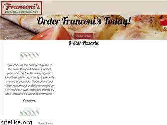 orderfranconispizzeria.com