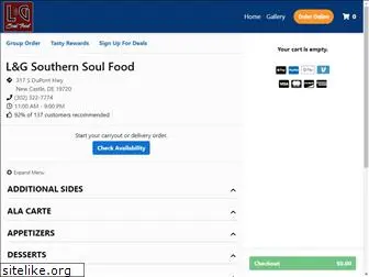 orderlgsoulfood.com