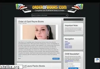 orderofbooks.com