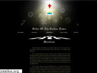 orderofthegoldendawn.com