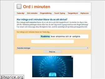 ordiminuten.se