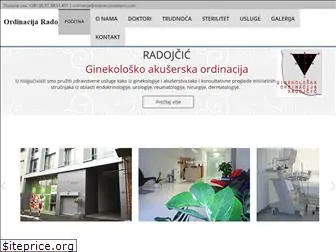 ordinacijaradojcic.com