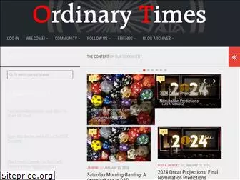 ordinary-times.com