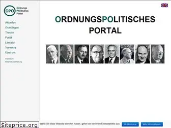ordnungspolitisches-portal.com