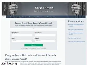 oregonarrest.org