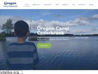 oregoncampcedarbrook.com