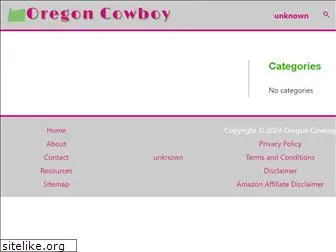 oregoncowboy.com