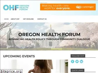 oregonhealthforum.org