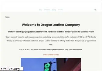 oregonleatherco.com